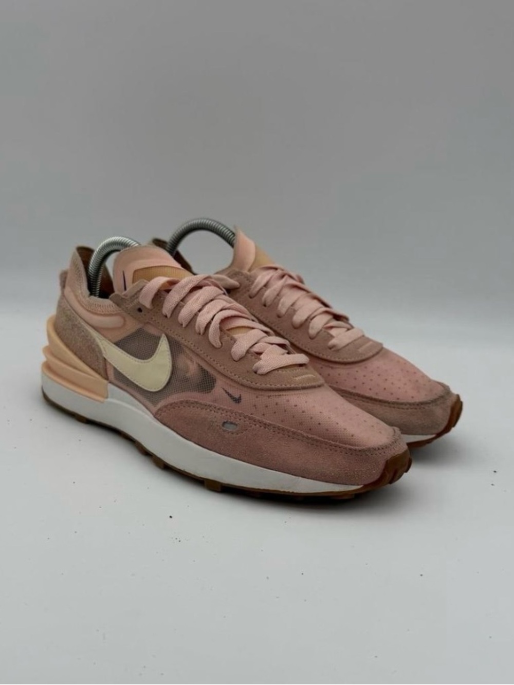 Nike Waffle One Active Fuchsia Women's Pink & Brown Sneakers